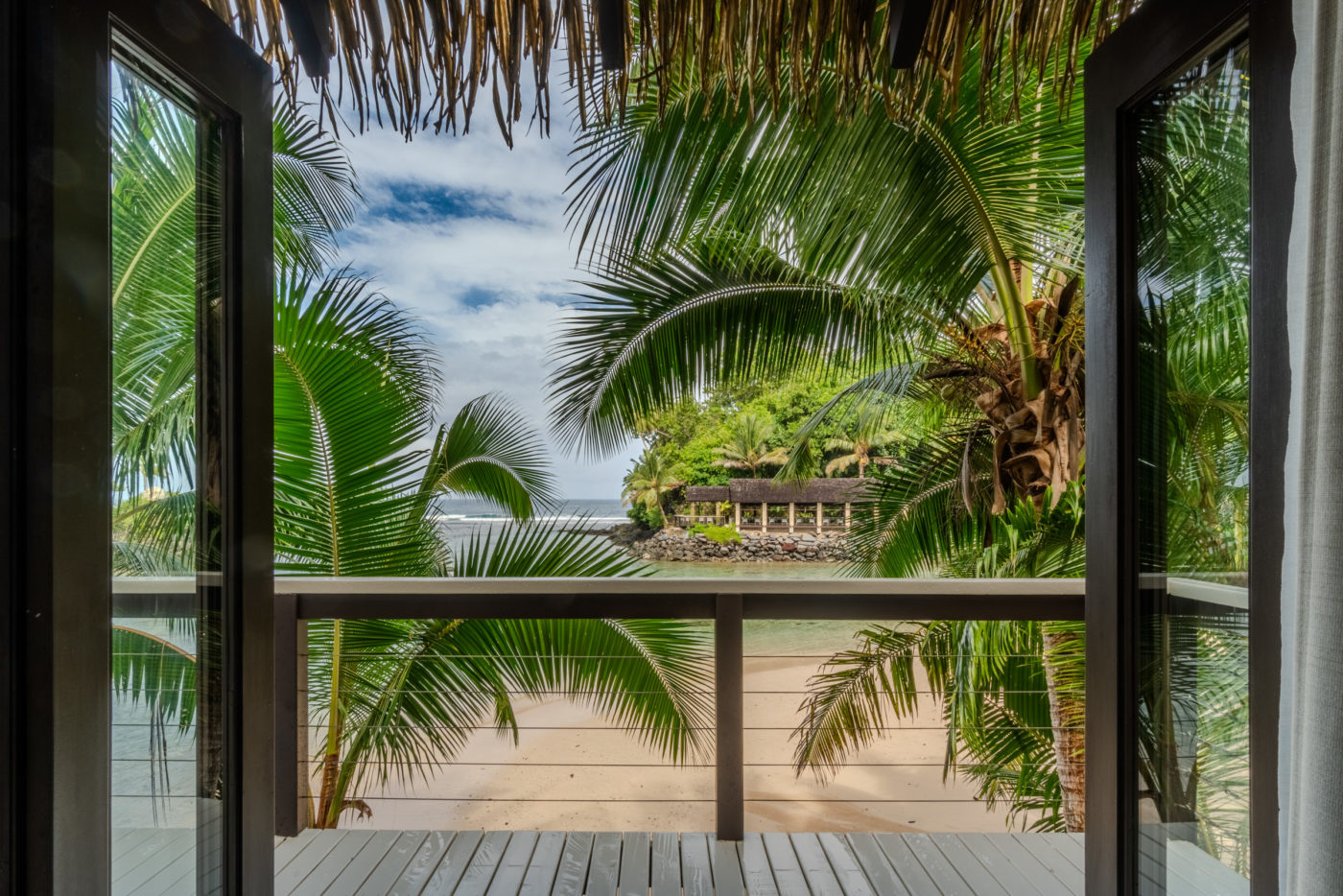 beachfront villa